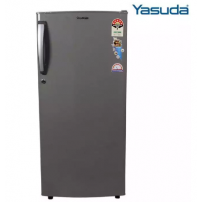 Yasuda 170 Ltr Single Door Refrigerator YVDR170SG-HDS - Grey